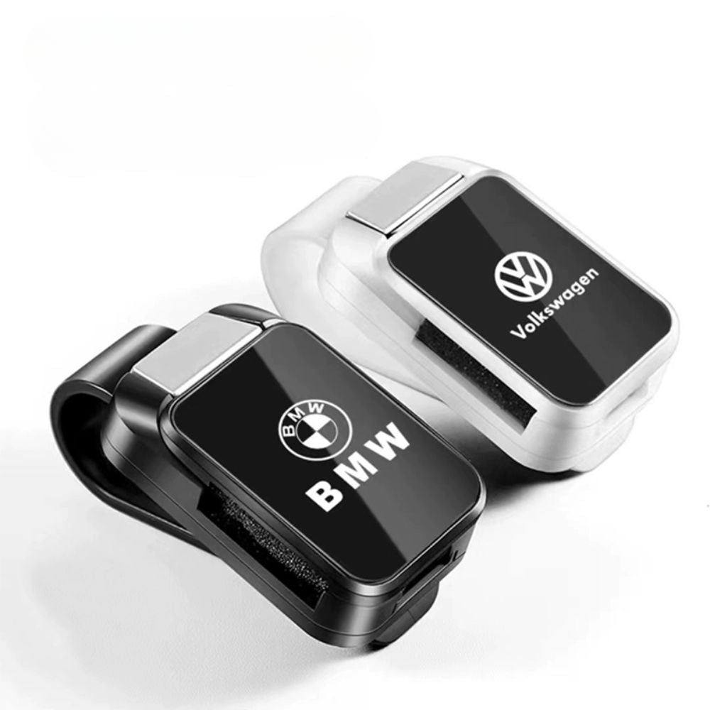 Multifunktionellt glasögonfäste för bil