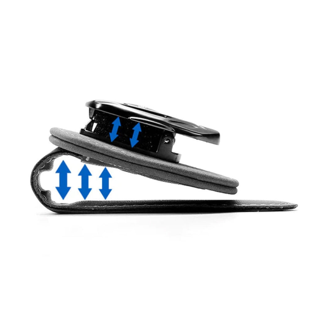 Multifunktionellt glasögonfäste i mocka med din bils logotyp