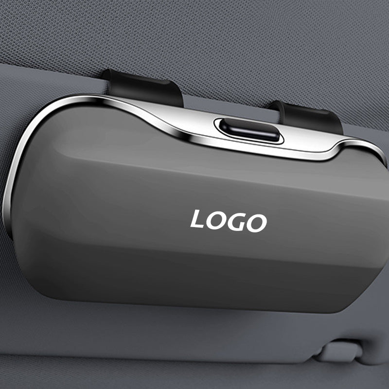 Estojo multifunções para óculos de sol para automóvel